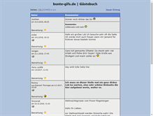 Tablet Screenshot of gaestebuch.bunte-gifs.de